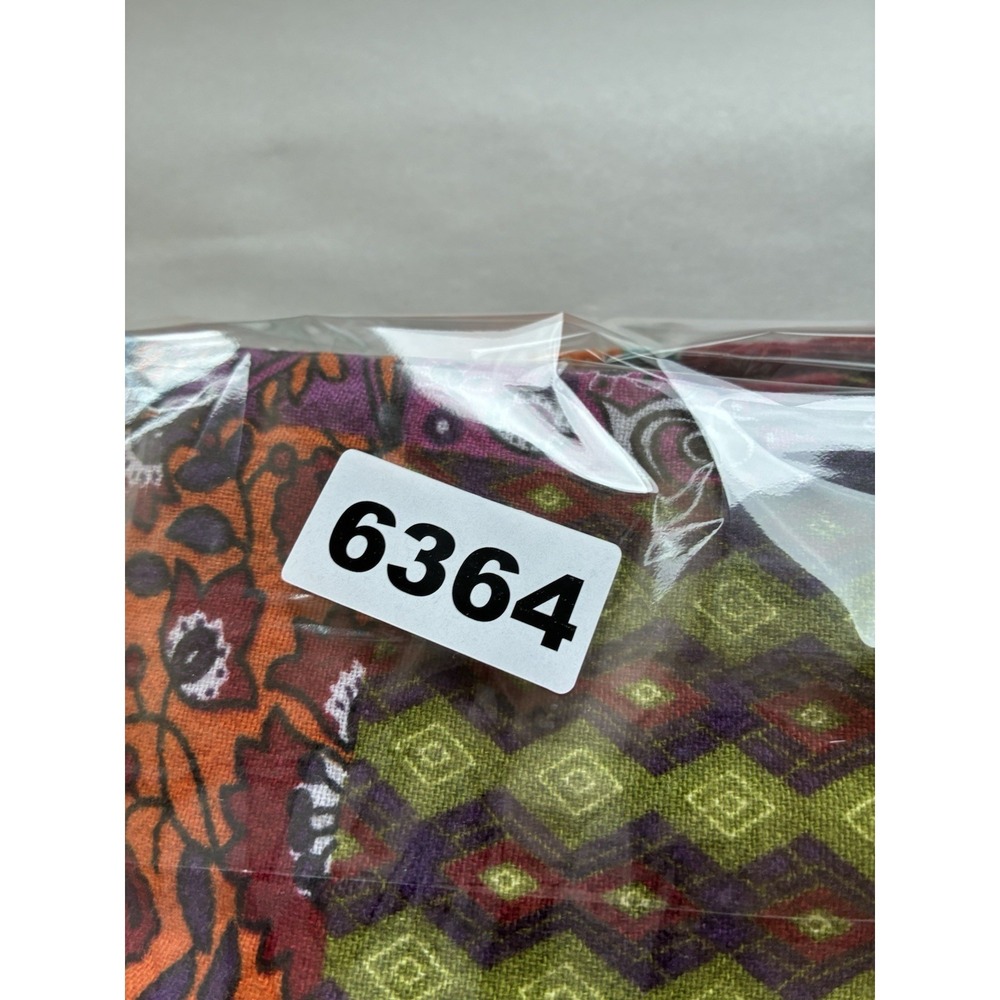 Patchwork Printed Jumpsuit Women's Medium Boho Si… - image 9